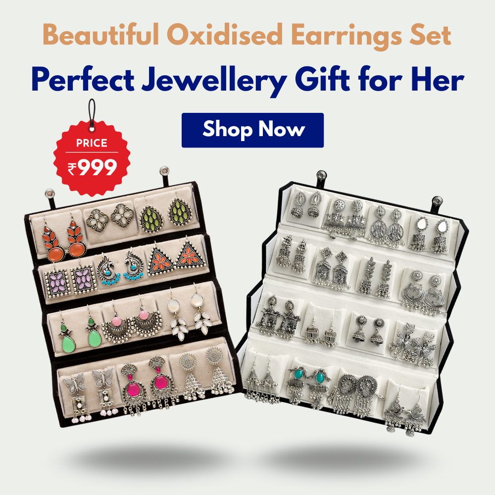 16 Beautiful Oxidised Earrings (2)